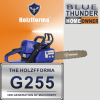 FARMERTEC 45.4cc Holzfforma¬Æ Blue Thunder G255 Gasoline Chain Saw Power Head Only Without Guide Bar and Saw Chain All Parts Are For MS250 MS230 MS210