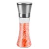 Stainless Steel Salt Pepper Grinder Tall Glass Sea Salt & Pepper Mill Shaker with Adjustable Coarseness