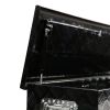 39 Inch Aluminum Truck Tool long Box, Gas Strut, Truck Bed Tool Box with Side Handle ,Lock and 2 Keys, Tool Storage Box for Truck,Trailer,Pickup (38.8